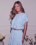 Morning Dew Floral Lace Top