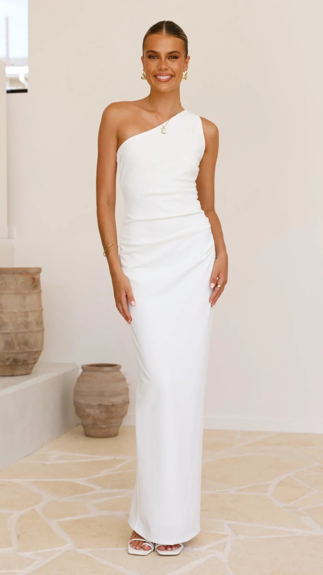 Cataleya Maxi Dress White
