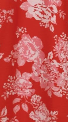 Kori Mini Dress Red Floral
