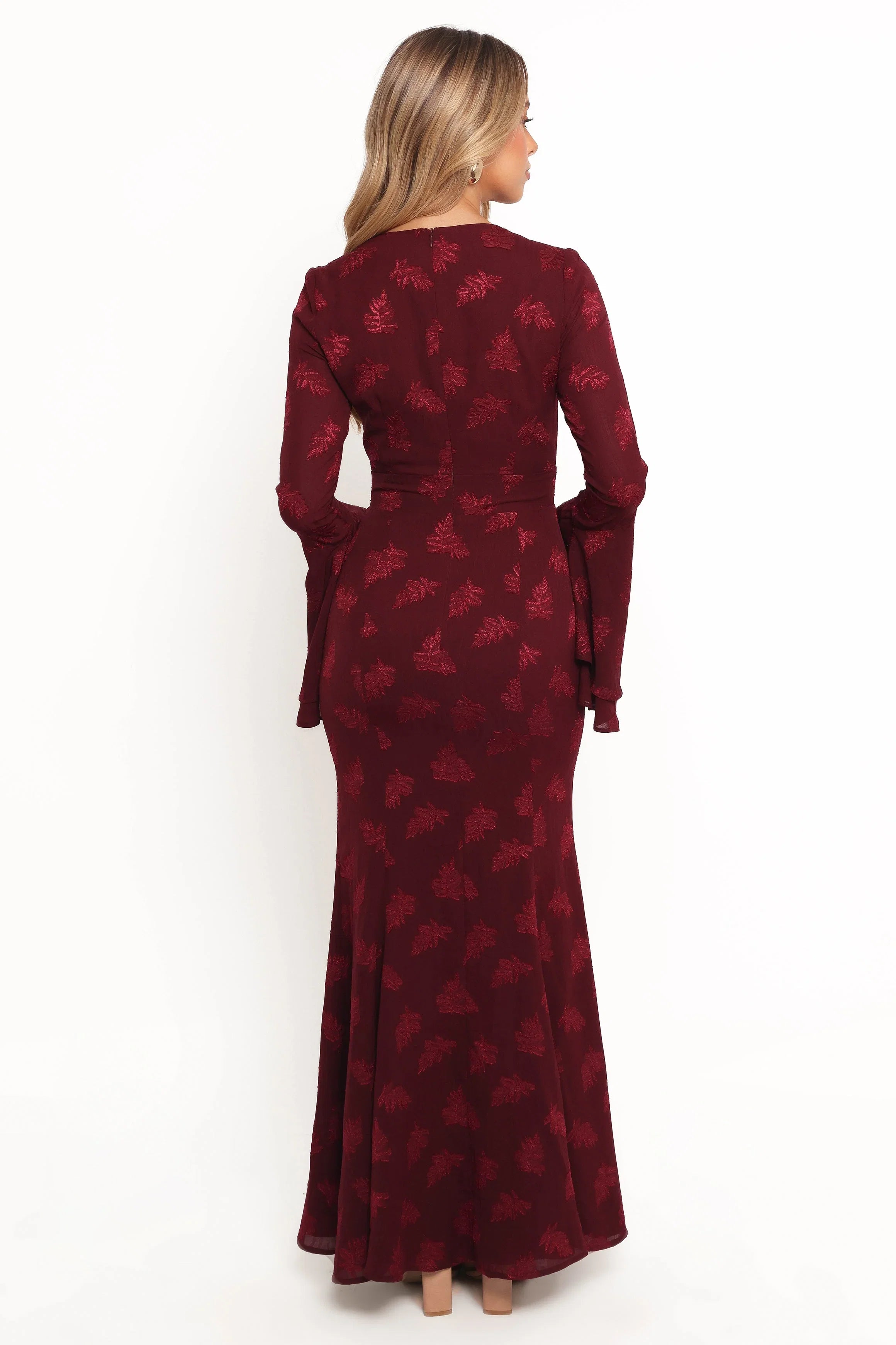 Sarey Maxi Dress Burgundy