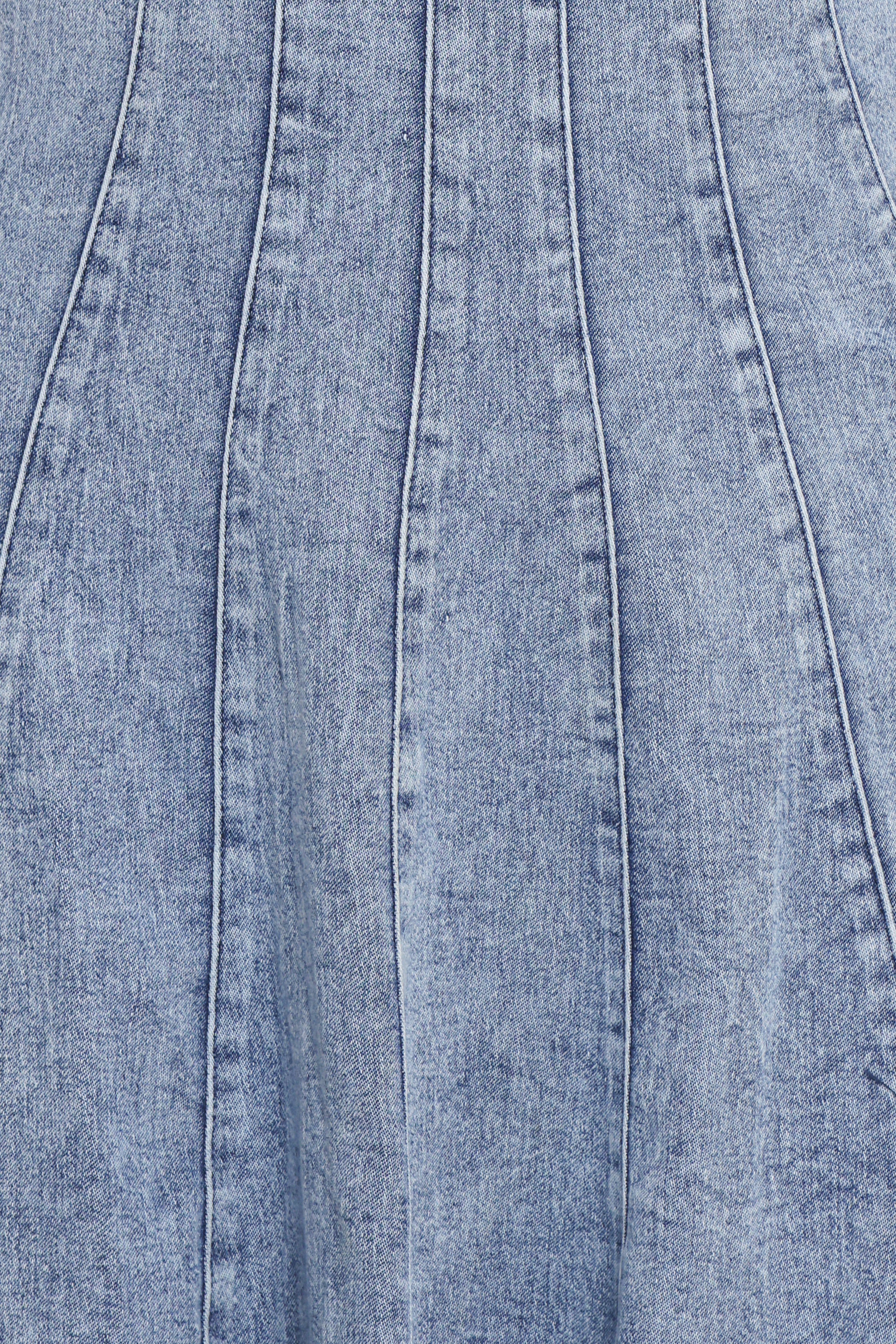 Una Midi Dress Light Denim