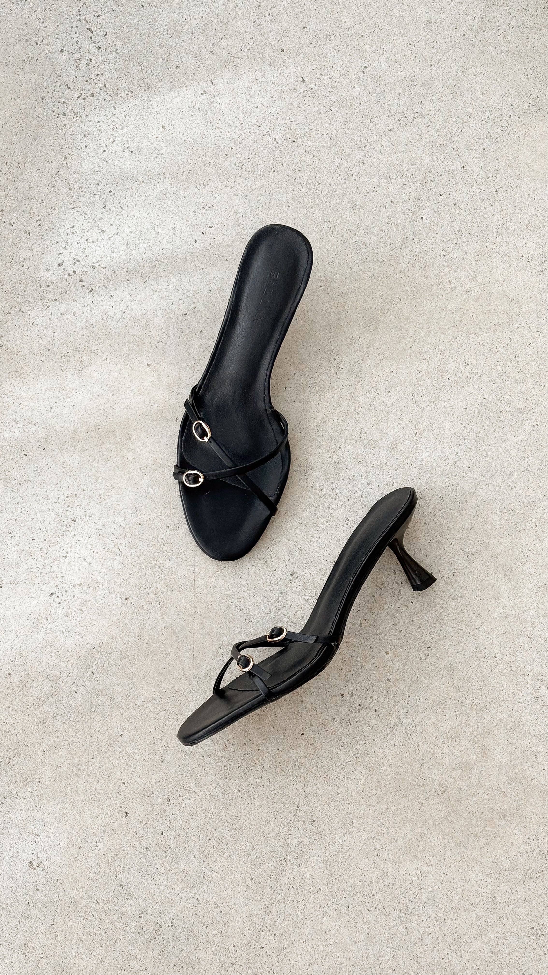 Wyler Heel Black