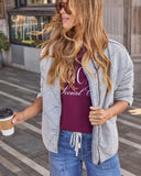 Xander Quilted Denim Jacket