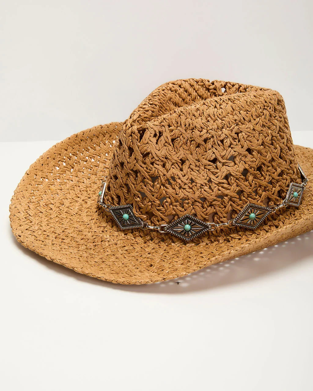 Main Stage Straw Western Hat