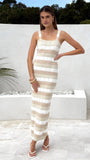 Mikayla Maxi Dress Beige
