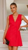 Hani Mini Dress Red