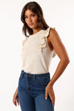 Marlene Knit Top Ivory