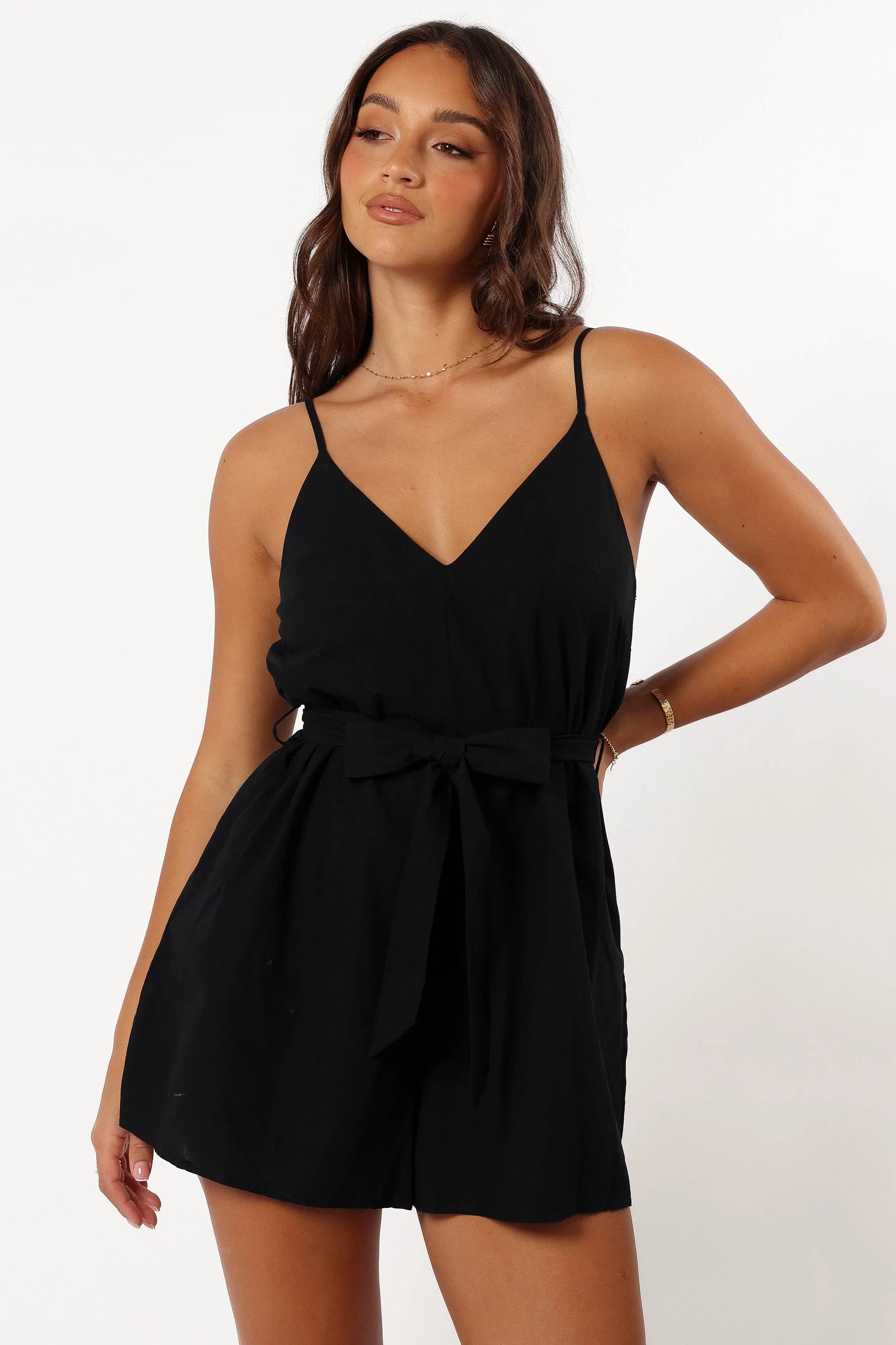 Laddie Romper Black