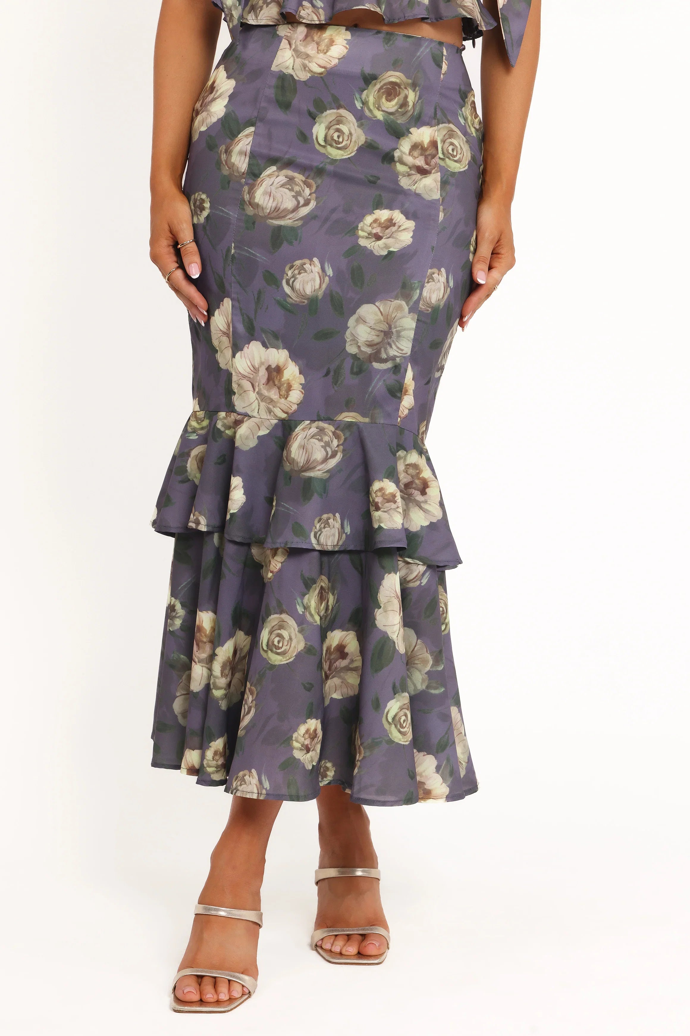 Luna Two Piece Set Lavender Floral