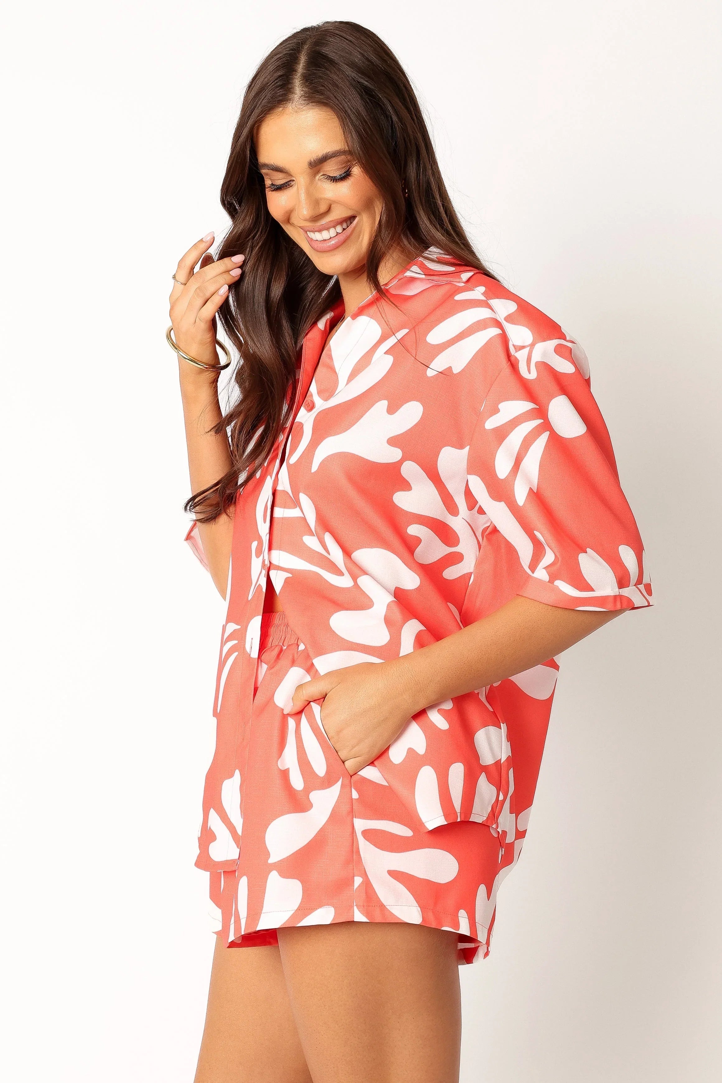 Payton Shirt Melon White