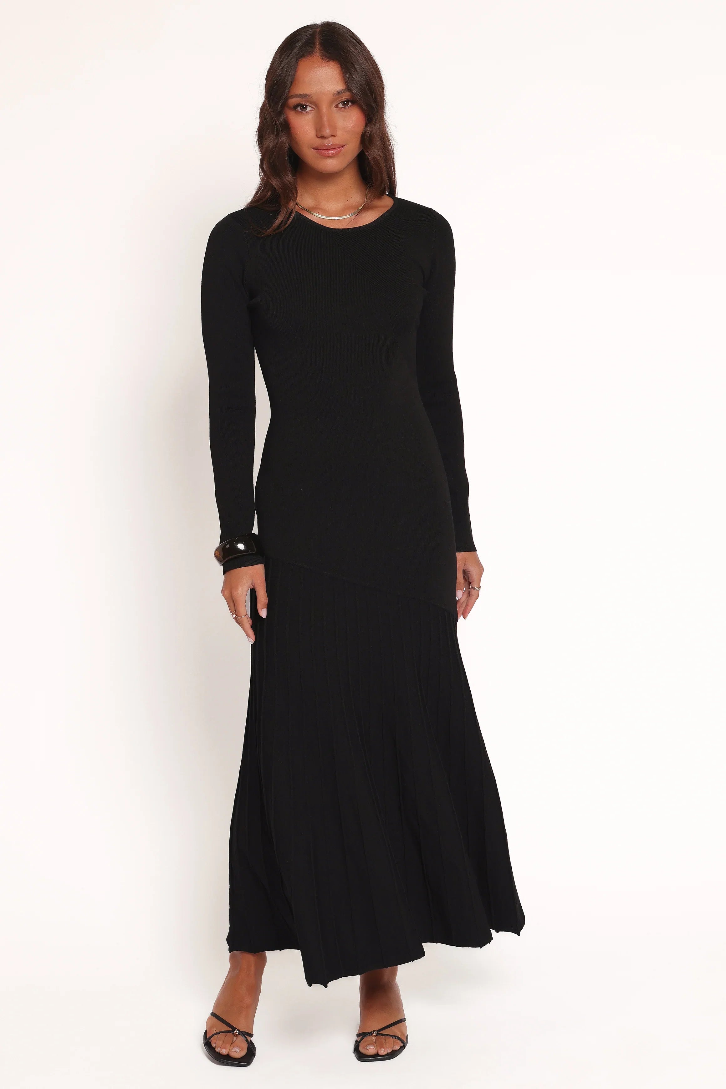 Monty Knit Dress Black
