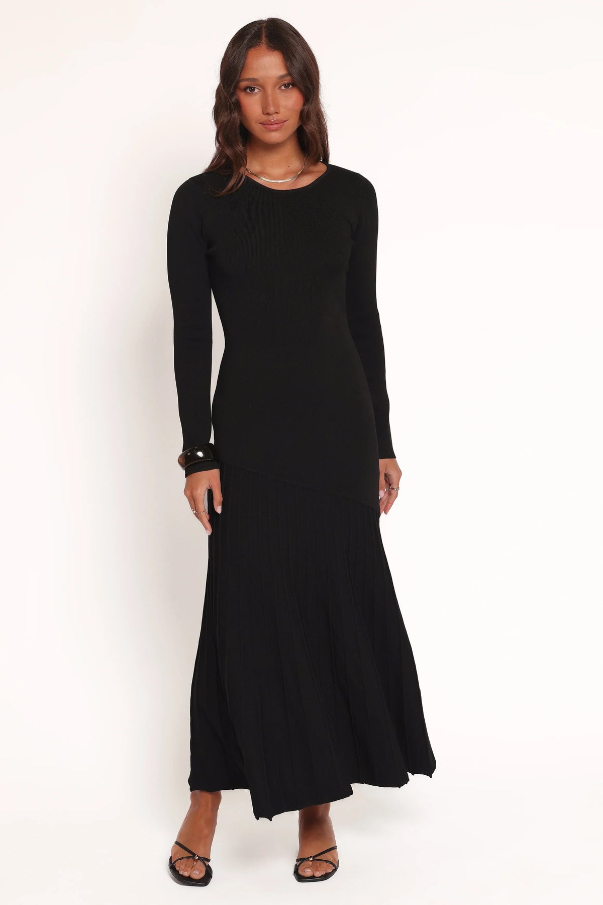 Monty Knit Dress Black