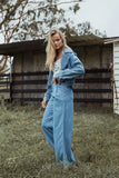 Westwood Waist Tie Denim Jacket Denim