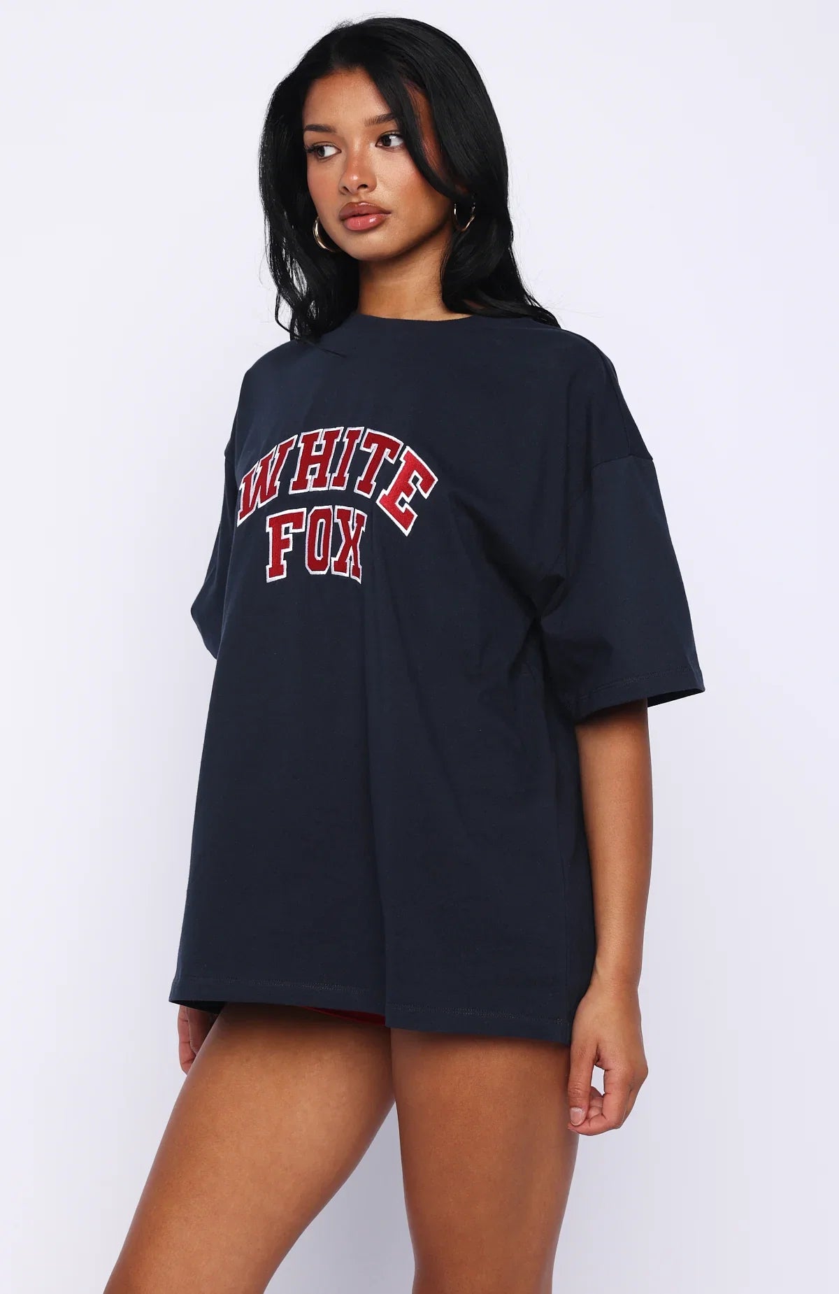 Starting Fresh Oversized Tee Navy