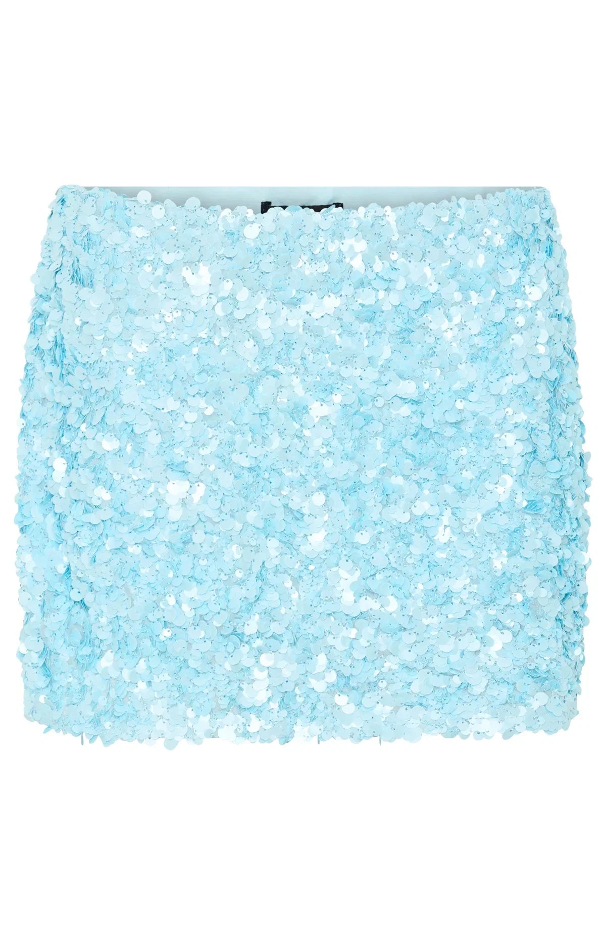 Soft Power Sequin Mini Skirt Baby Blue