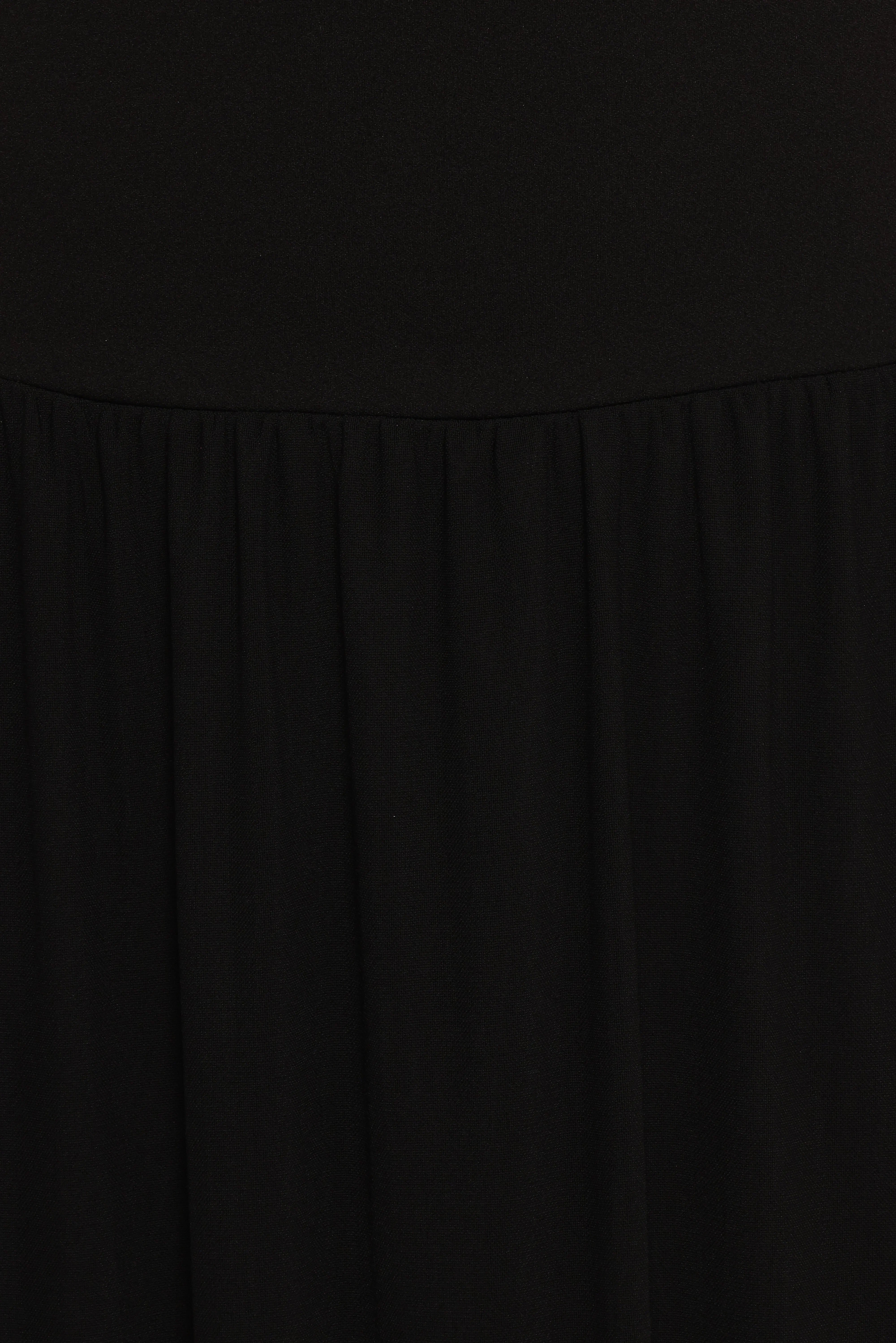 Caitie Midi Dress Black