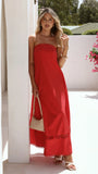 Sandra Maxi Dress Red