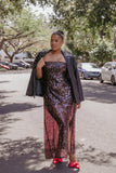 Liliane Maxi Dress Cherry Sequin