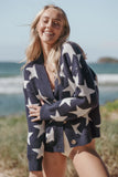 Sailor Star Knit Cardigan Navy