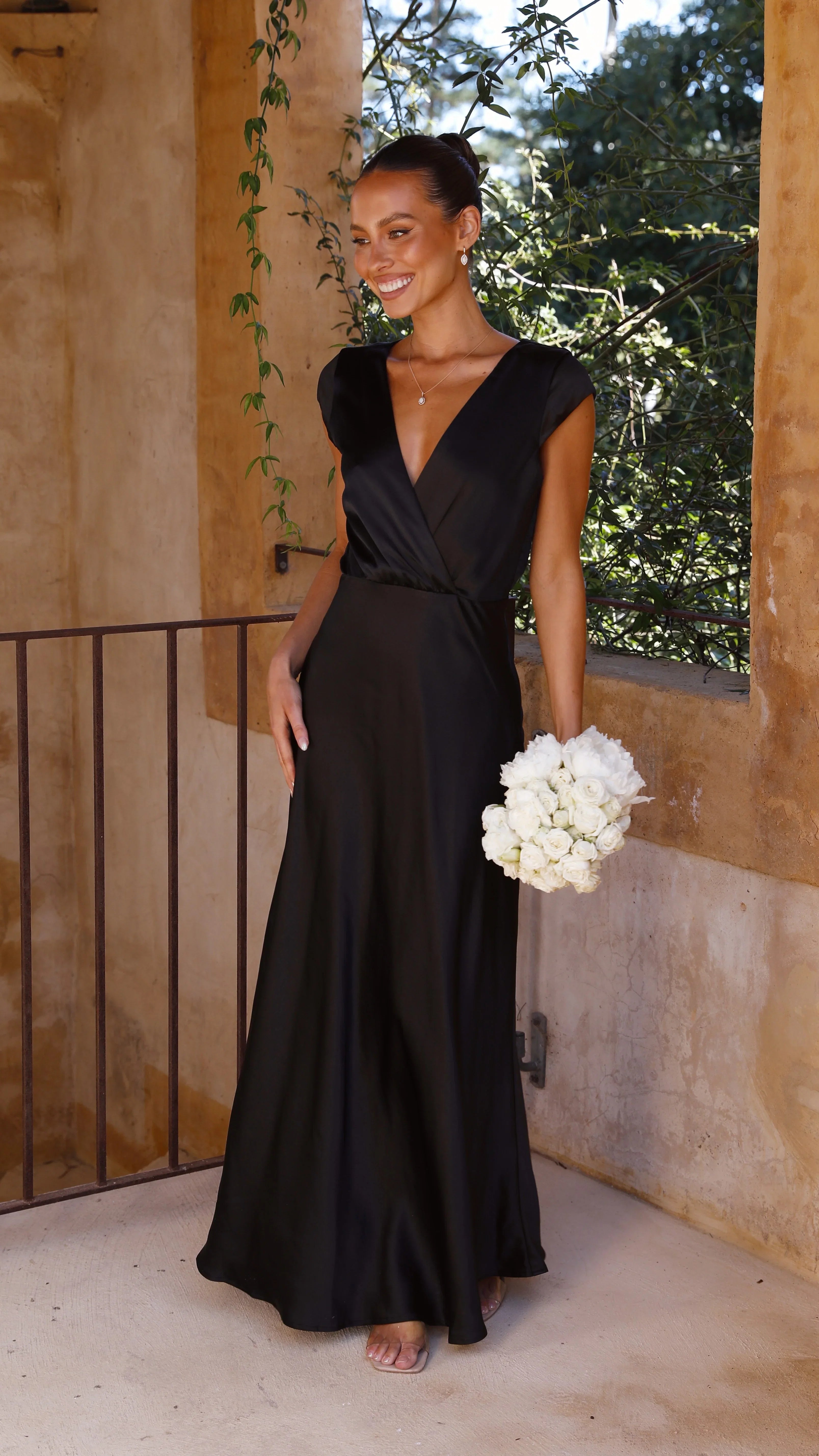 Selma Maxi Dress Black
