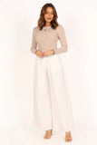 Kya Knit Top Beige