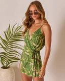 Sundream Wrap Tie Romper
