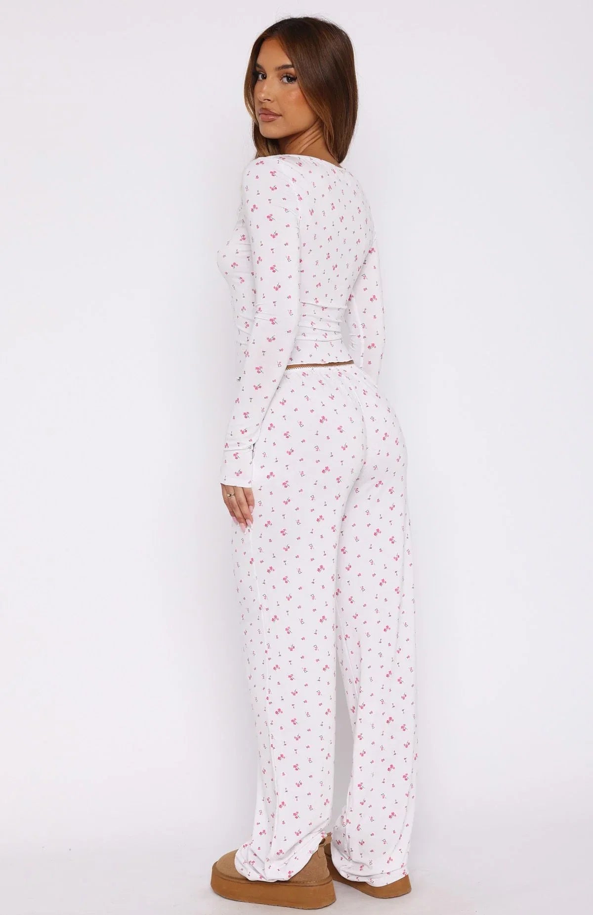 Dreamy Pyjama Pants Pink Blossom