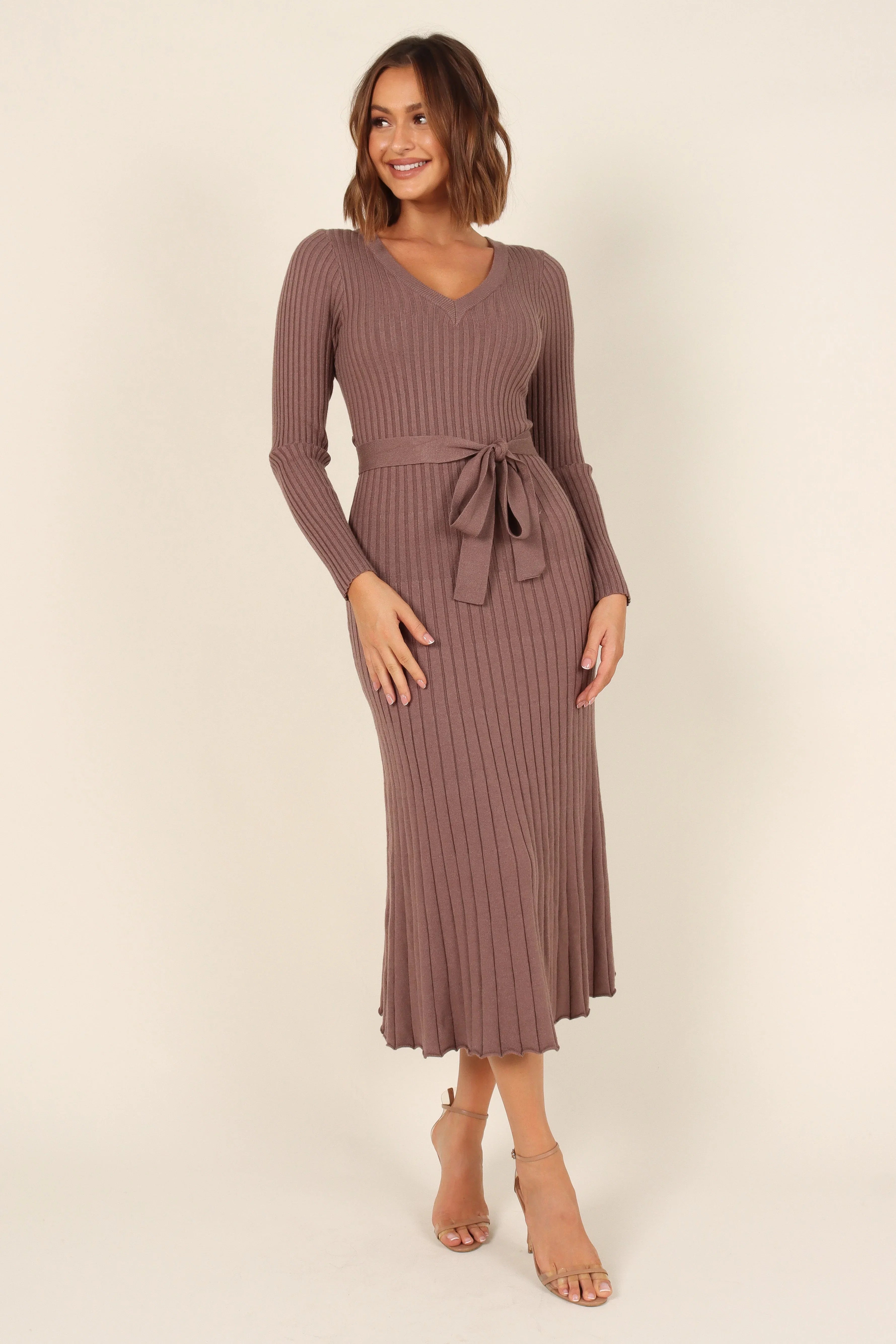Reigan Dress Mocha