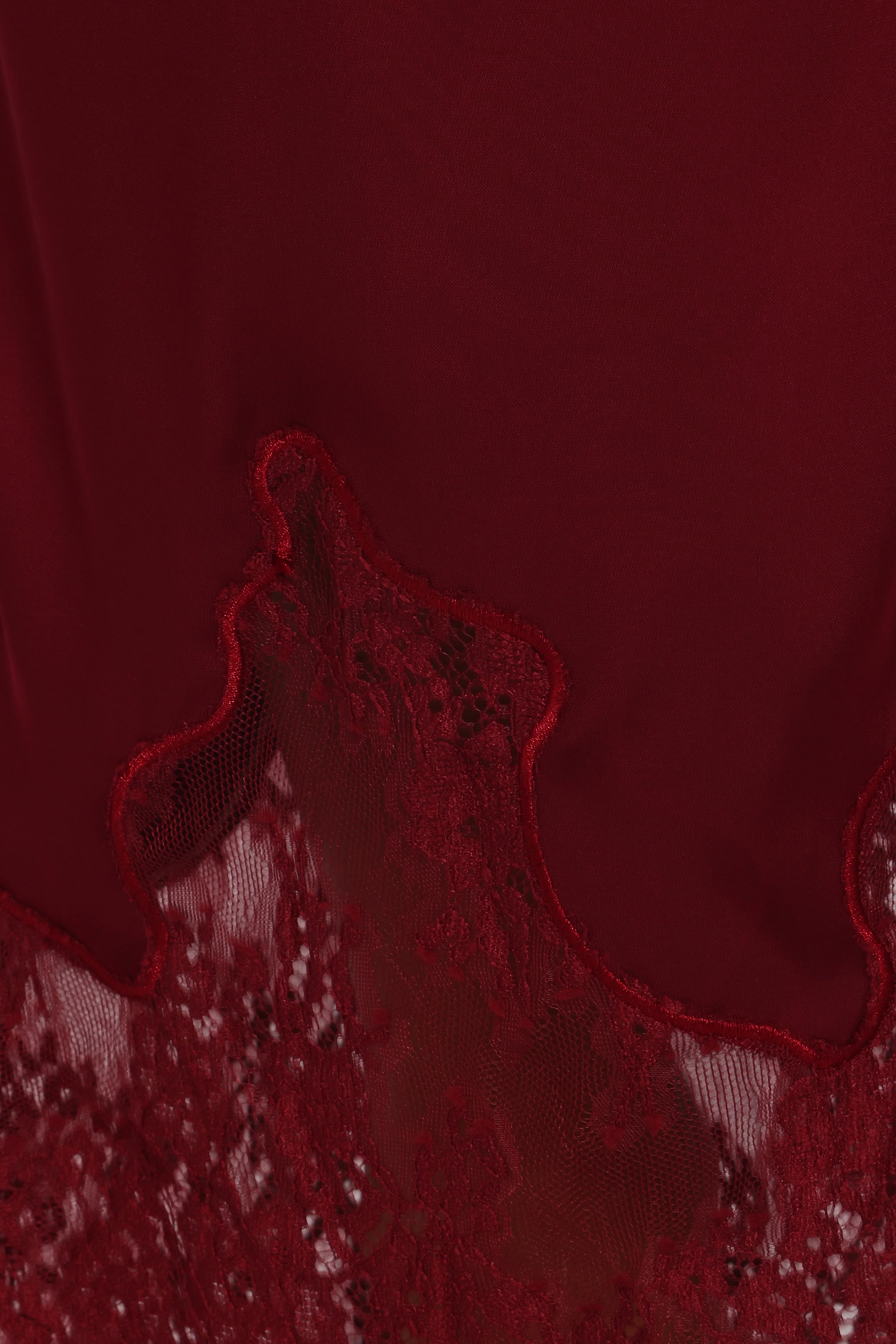 Viola Drawstring Wide Leg Pant Wine