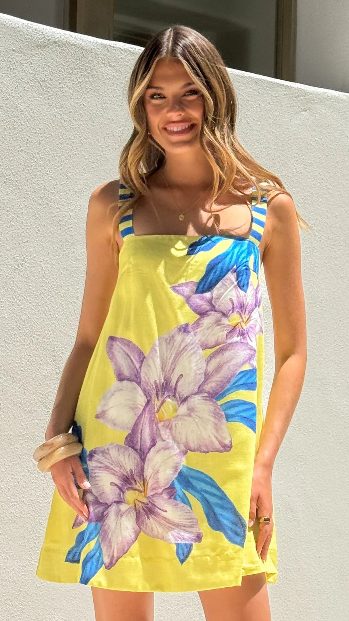 Kiama Mini Dress Sunshine Orchid