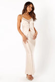 Melrose Maxi Skirt Champagne