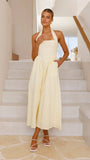 Caden Maxi Dress Lemon