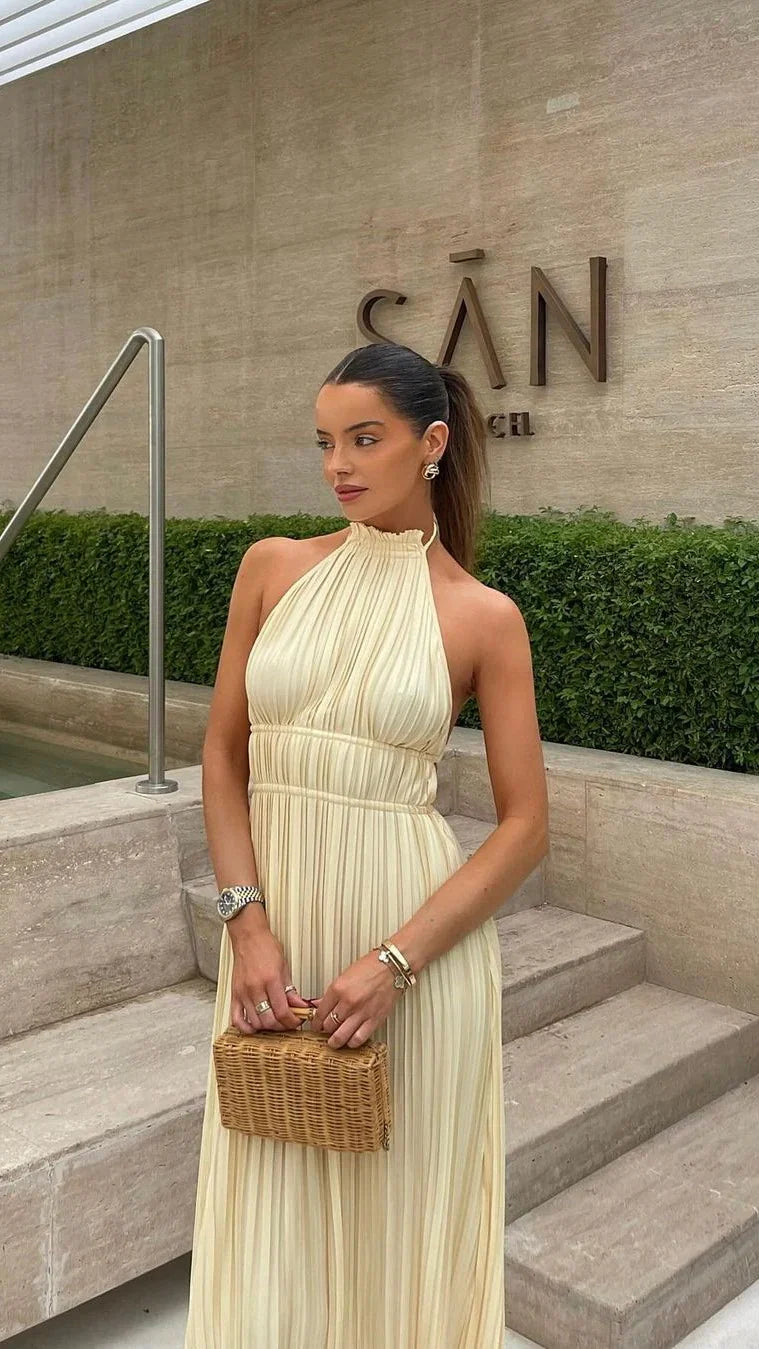 Frances Maxi Dress Yellow