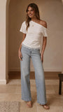 Tallie Lace Top White