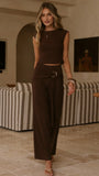 Elaya Pants Chocolate