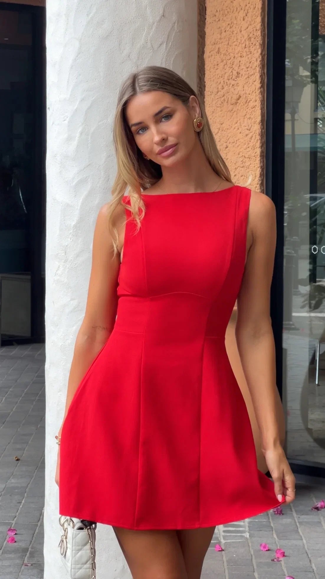 Rafiki Mini Dress Red