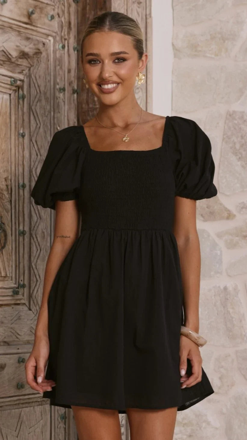 Marissa Mini Dress Black