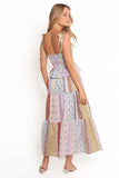 Petai Patchwork Maxi Skirt Botanic Multi