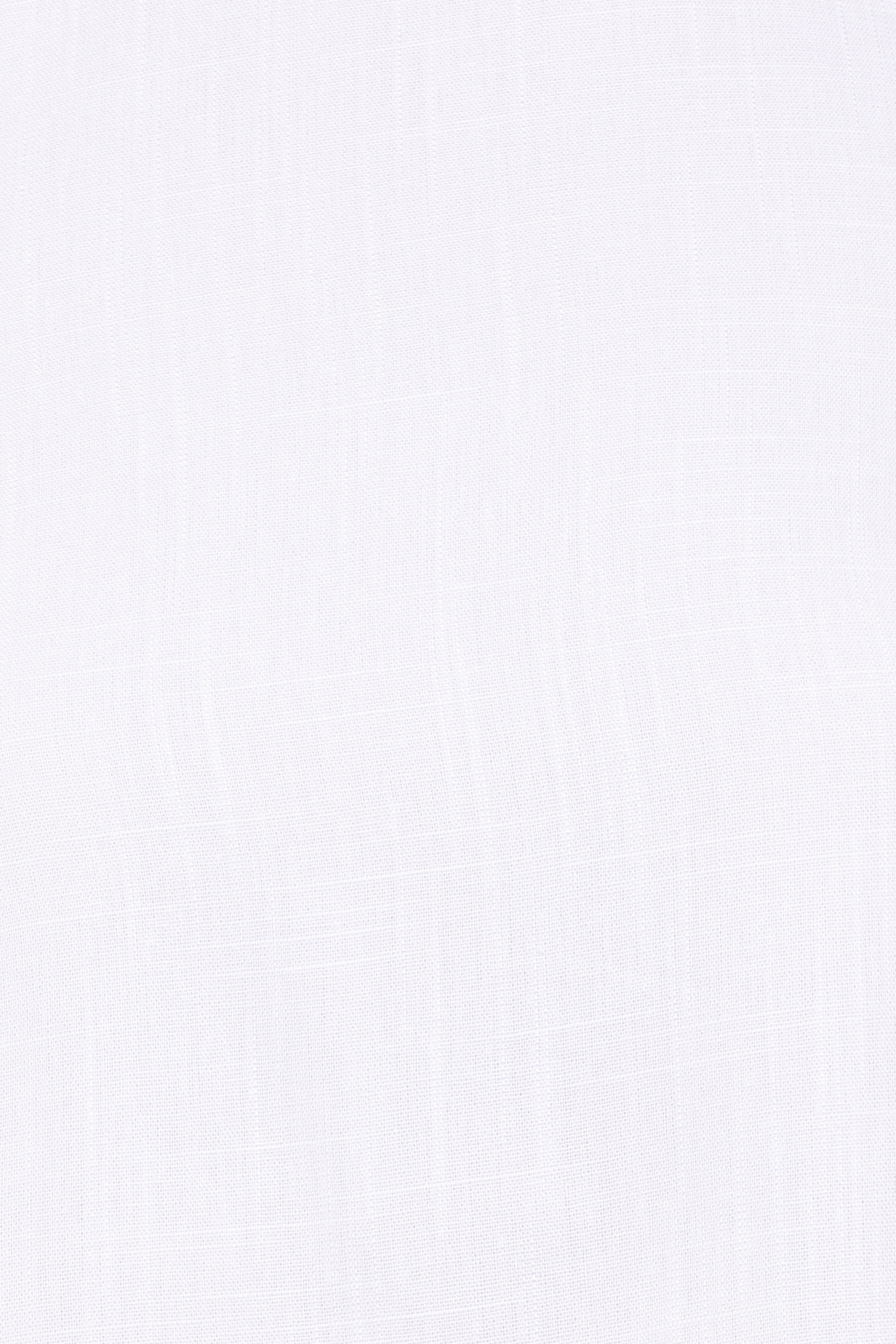 Madison Linen Cropped Tank White