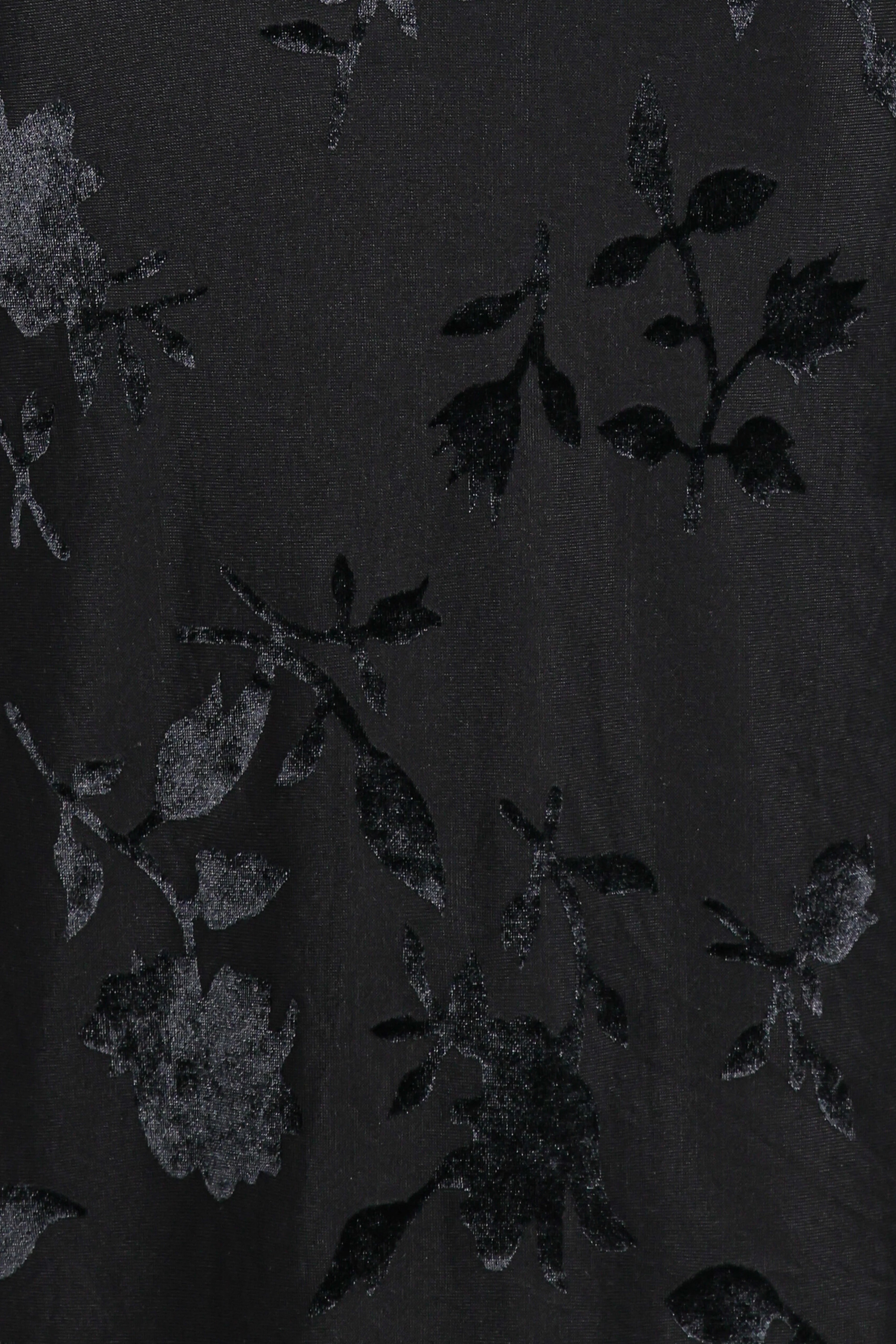 Melinda Sleeveless Velvet Maxi Black