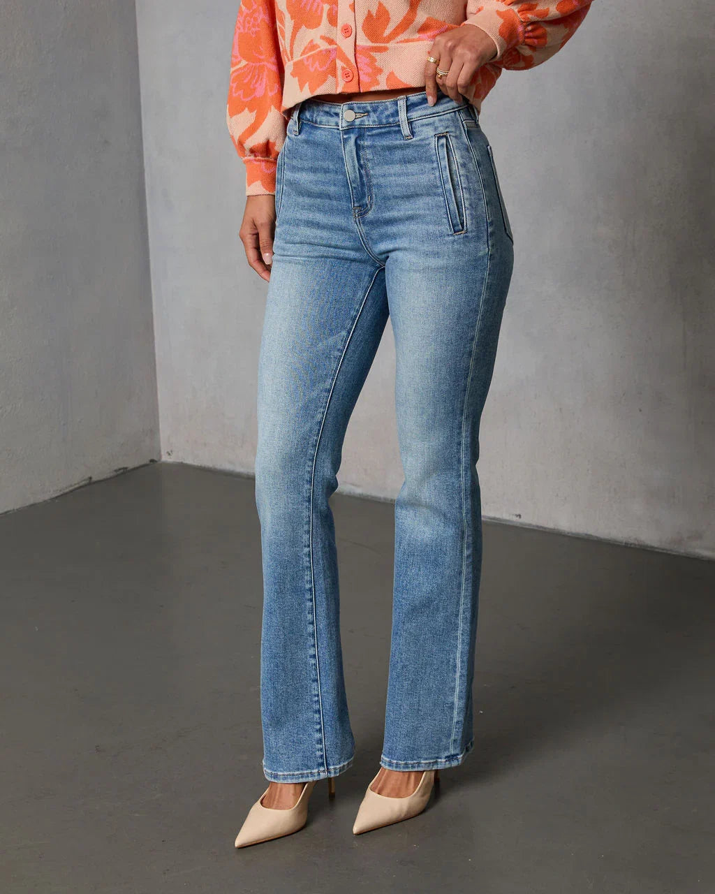 Verena Stretch Straight Leg Jeans