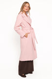 Jazzie Boucle Coat Baby Pink