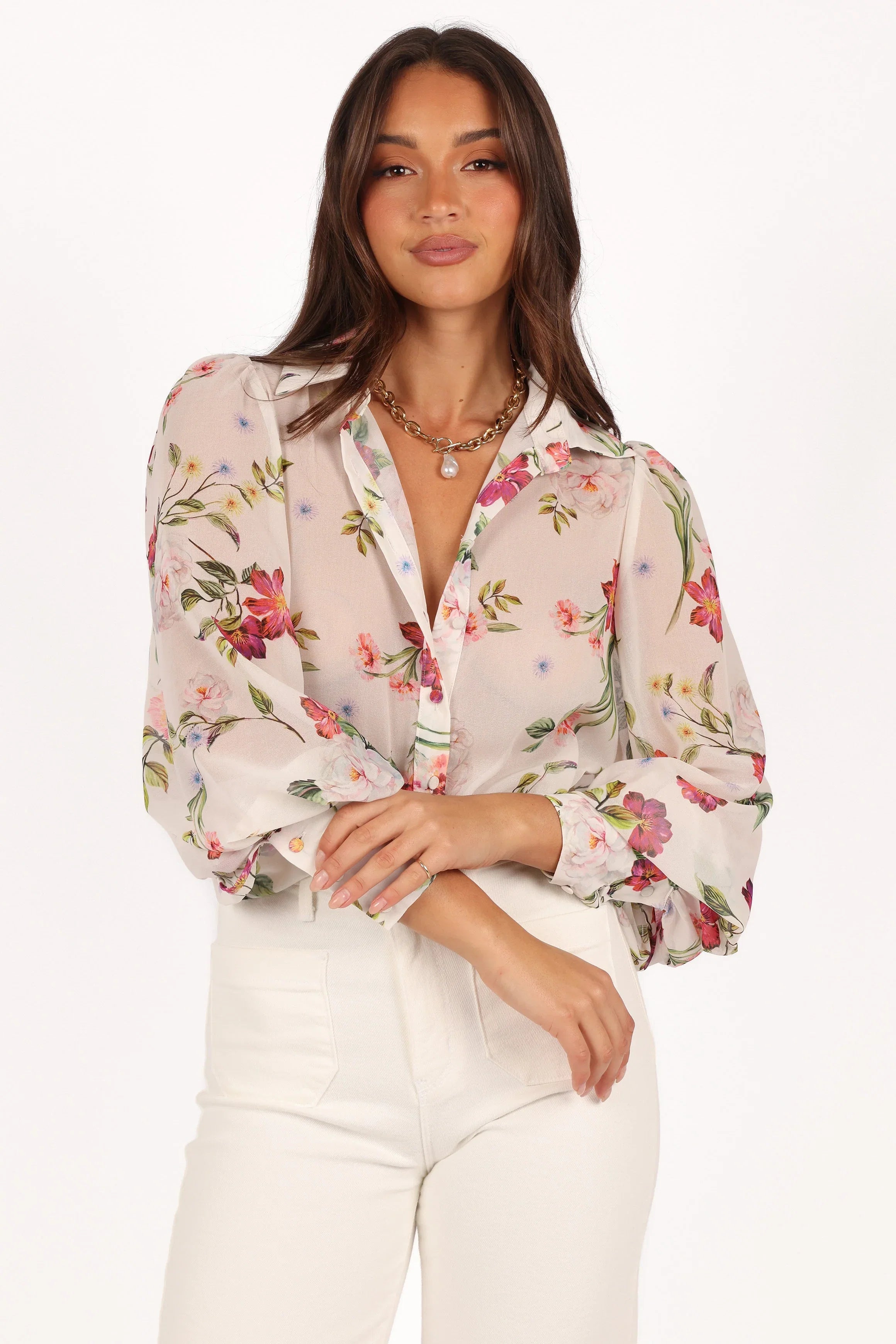 Fleetwood Blouse Jaci White