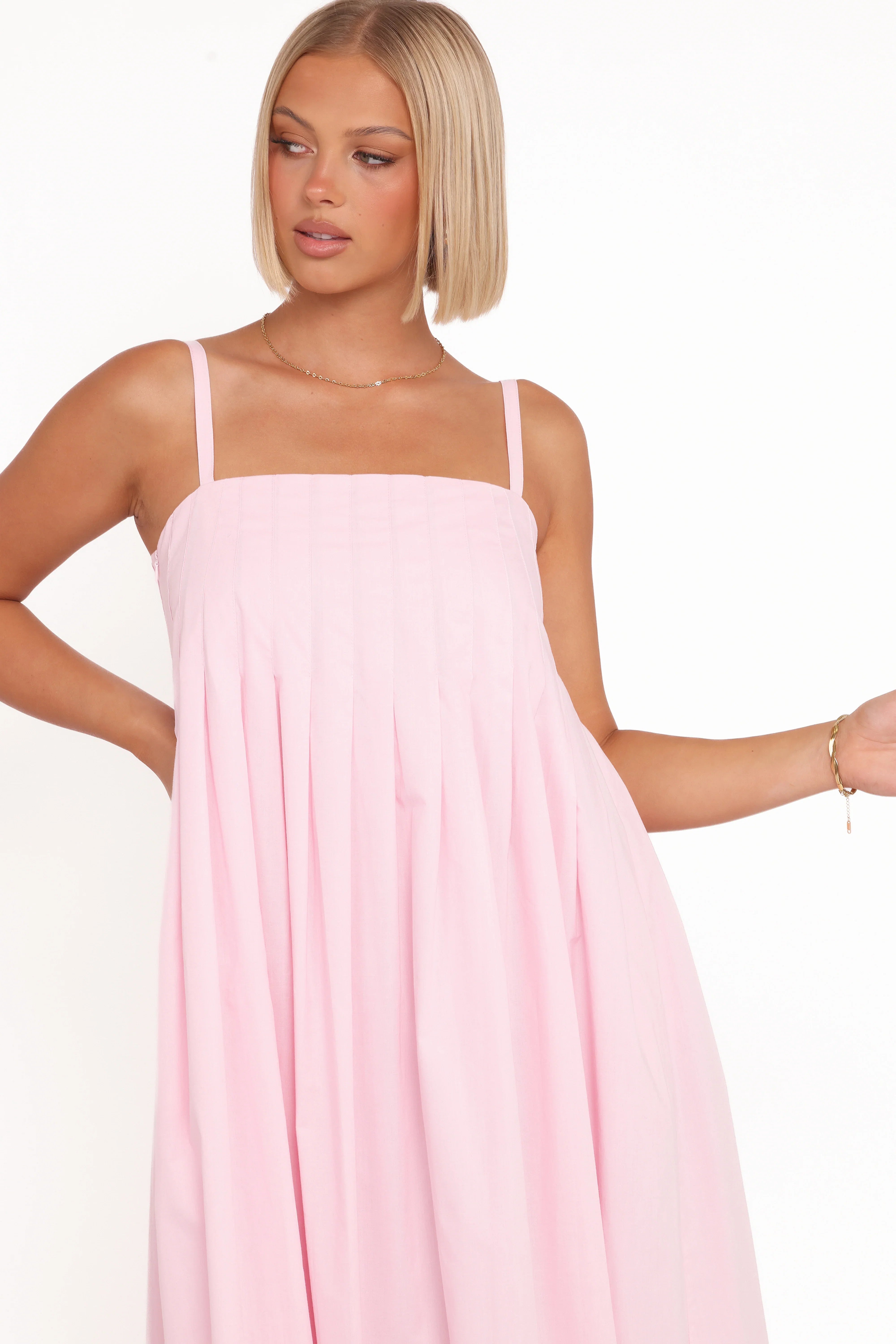 Corfu Midi Dress Pink