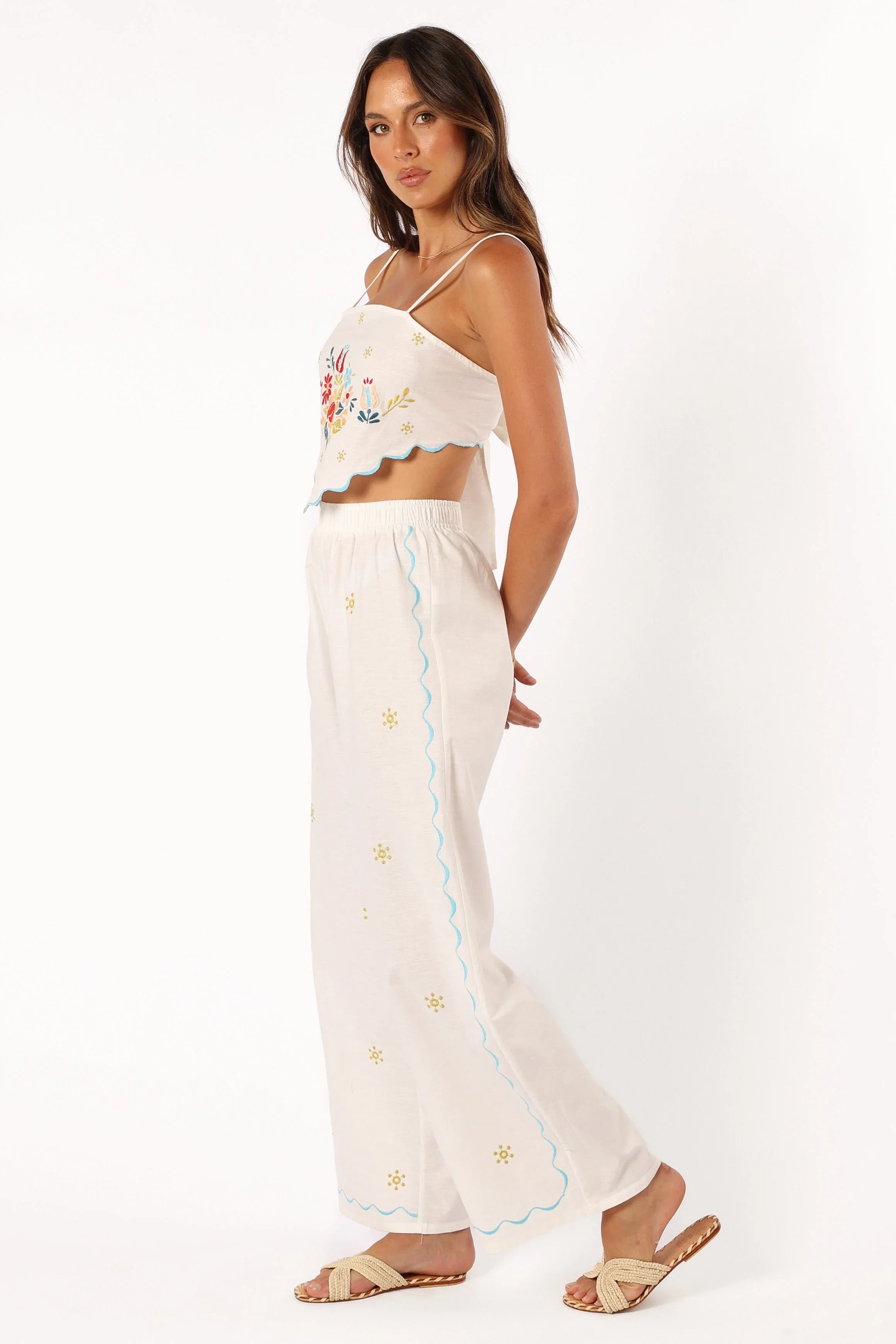Elizabeth Pant Set Off White