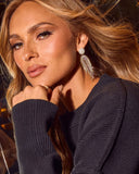 Echo Light Rhinestone Chandelier Earrings