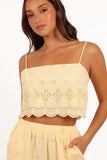 Clementine Pant Set Honeysuckle Yellow