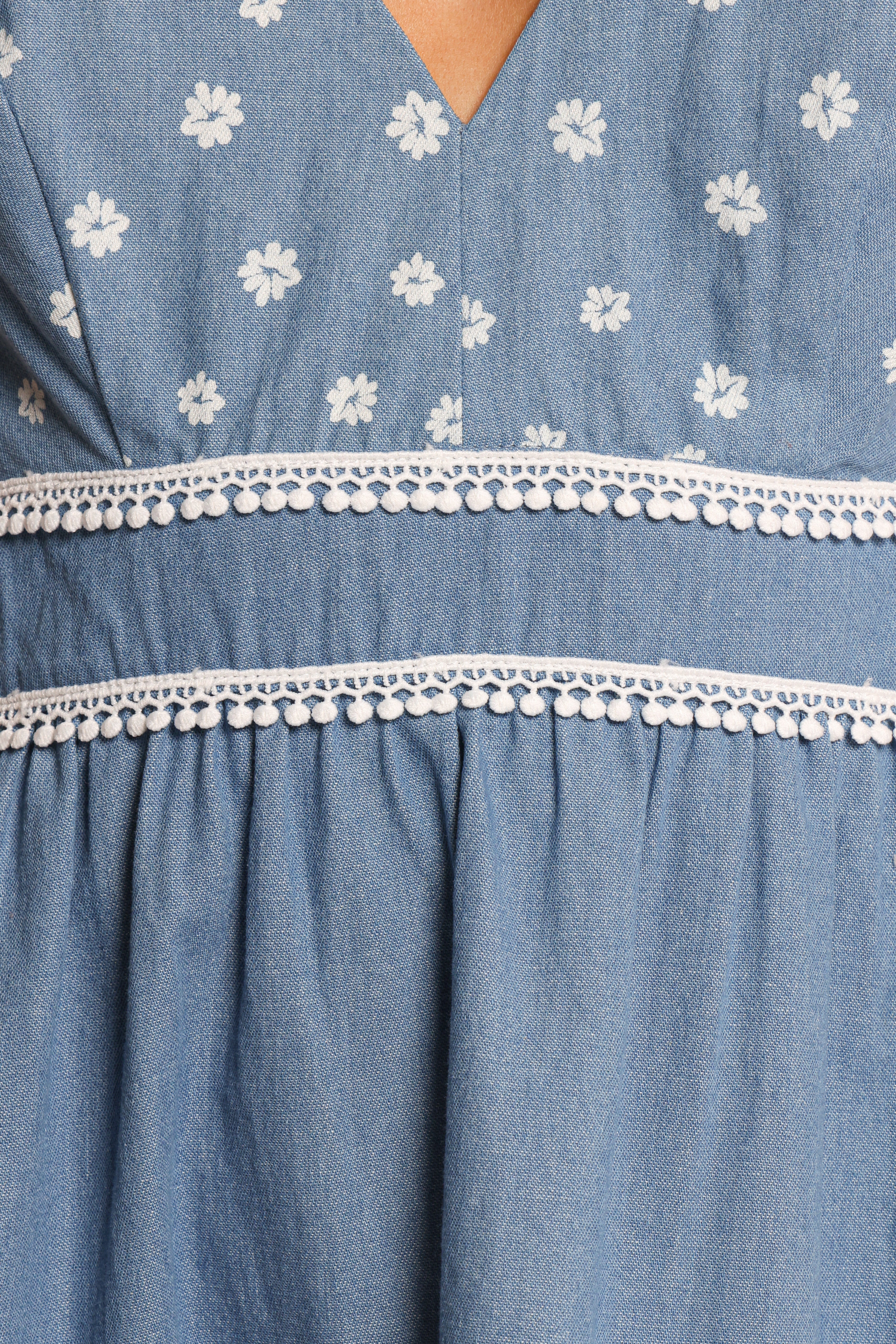 Estrella Mini Dress Denim