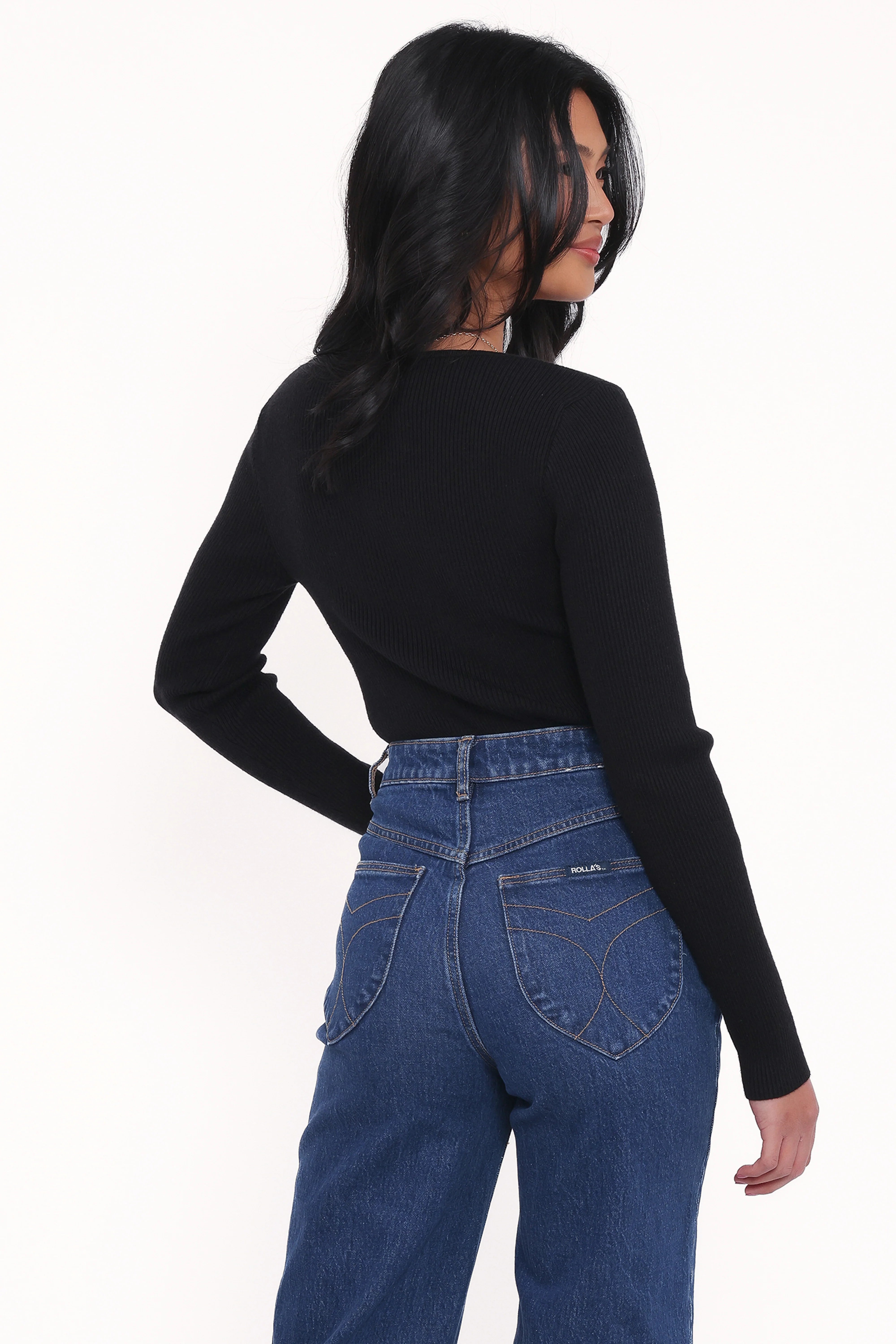 Cooper Knit Top Black