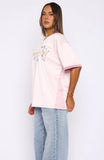 Shes Out Of My League Oversized Jersey Pink
